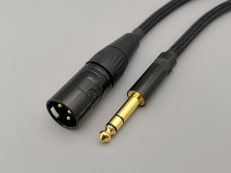 C03 --- 6.35mm TRS to XLR(M) Choseal 4N-OFC Balanced Cable