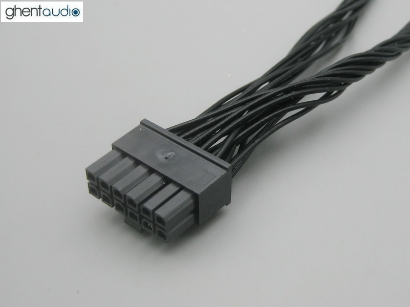 Psc-14 Hypex SMPS600-NC400 Power Supply Splitting Y-Cable (Silicone UL3239 24AWG)
