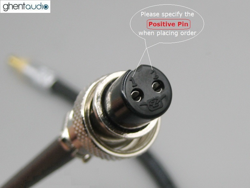 DC21 --- Aviation GX12-2 Canare 4S6 DC cable