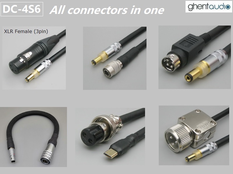 DC-4S6 --- (All-in-one) 4S6 Star Quad DC cable