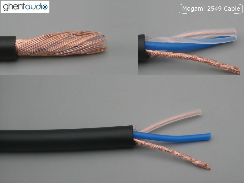 Mogami Neglex W2549 OFC #22AWG Balanced Cable (1m)