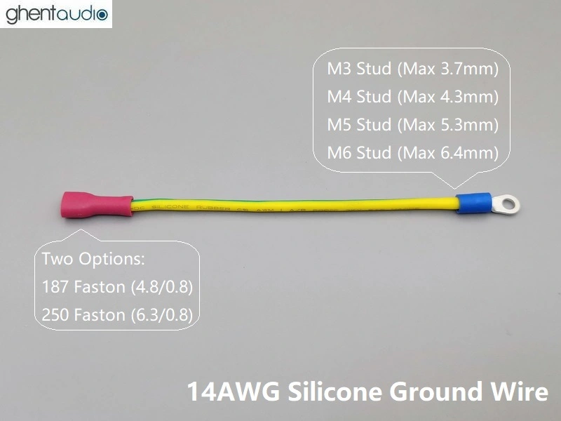 Psc-GND14 UL3239 Silicone 14AWG Ground wire