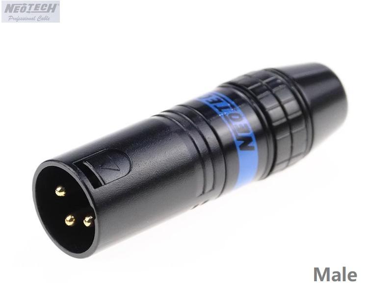 Neotech NC-06612 UP-Copper Gold-plated XLR Connector