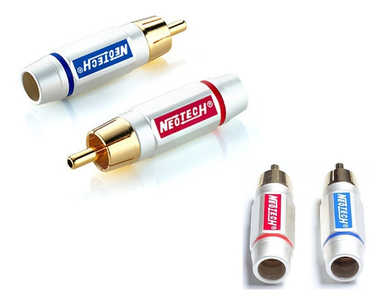 Neotech DG-203 II Copper Gold-plated RCA Connector (Male)