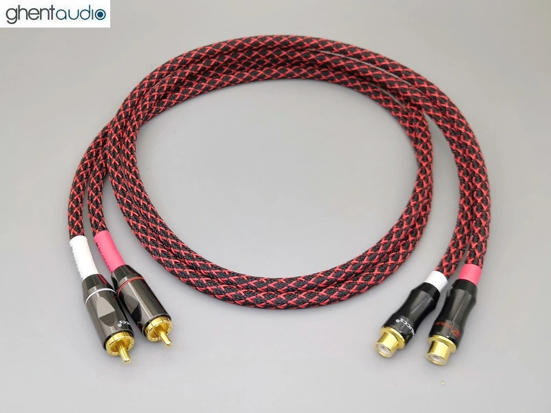 A01F --- Canare L-4E6S RCA (Male to Female) Cable