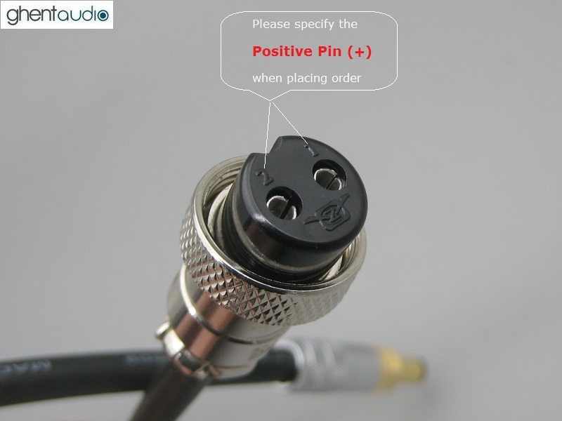 DC22 --- Aviation GX16-2 Canare 4S6 DC cable