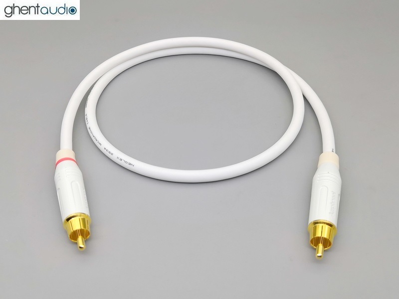 A21 --- Mogami 2534 & Amphenol ACPR colored RCA Cable (1pc)