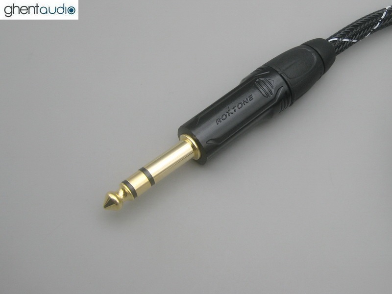 C09 --- 6.35mm TRS to TS(M+M) Canare L-4E6S Stereo Y-cable