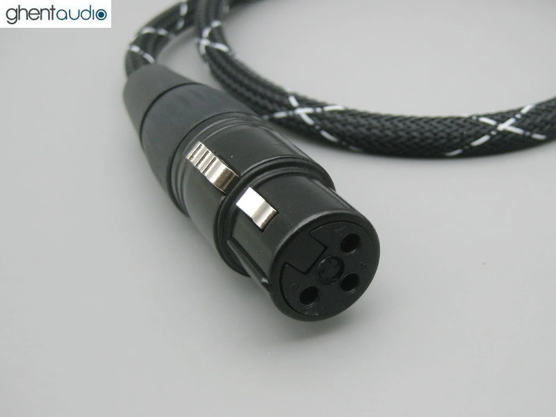 A23 ---XLR Female-3P to Dual RCA Canare L-4E6S Stereo Y-cable