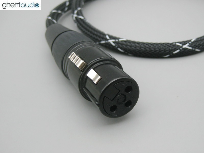A23 ---XLR Female-3P to Dual RCA Canare L-4E6S Stereo Y-cable