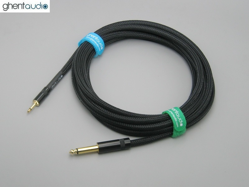 D16 --- 6.35mm TS(M) to 3.5mm TS(M) Mono 4N-OFC Cable