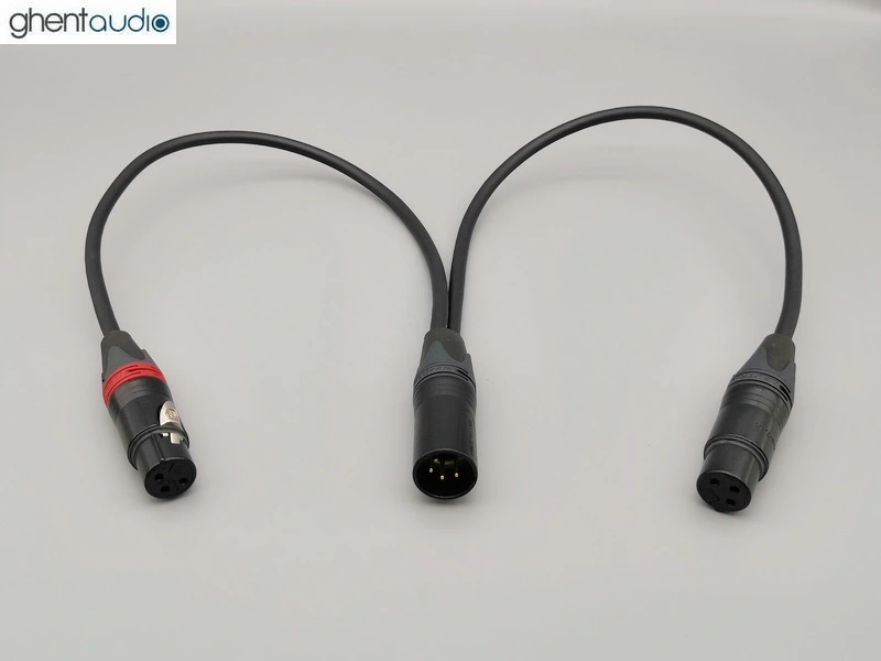 Mogami 2534 Neutrik Gold XLR Male To Female Balanced Star Quad Cable 30-50ft