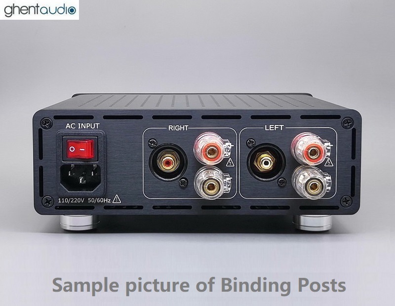 BP(Screw) --- Screw-Type 5-Way Binding Posts Speaker Amplifier Terminal(Pair)
