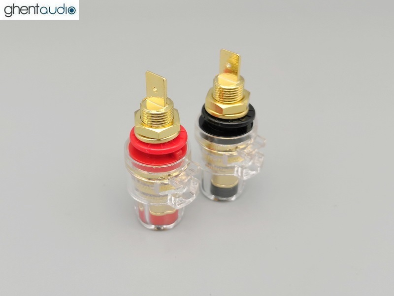 BP(Faston) --- 250 Faston 5-Way Binding Posts Speaker Amplifier Terminal(Pair)