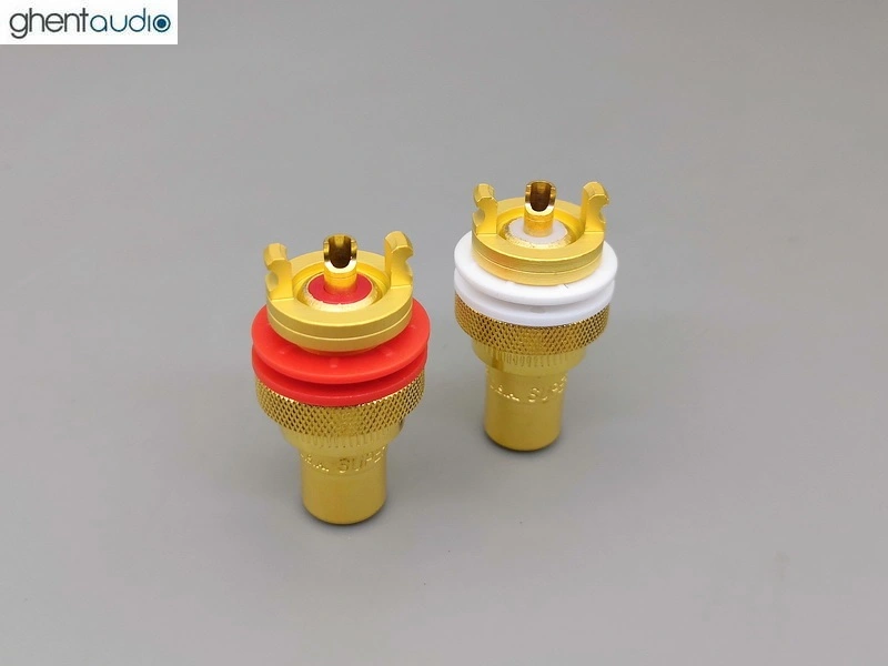 CMC 805-2.5F-G 24K Gold-Plated RCA socket (Pair)