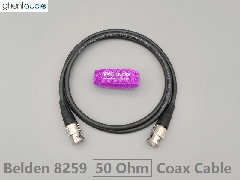 E10 --- Belden 8259 RG-58A/U True 50 Ohm Coax BNC Cable