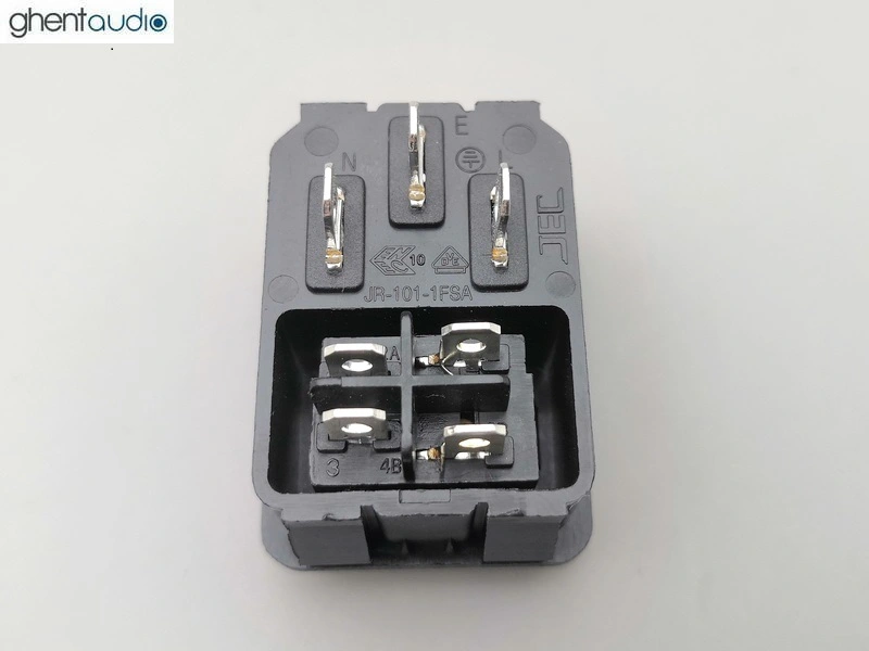 JEC JR-101-1FSA Mains IEC-Inlet with Switch (1pc)