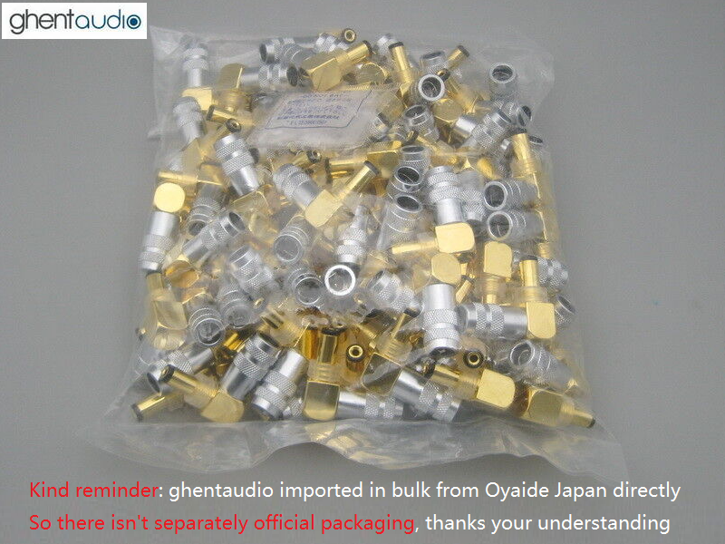 Oyaide DC-2.1G (5.5/2.1mm) Male Gold-plated Connector