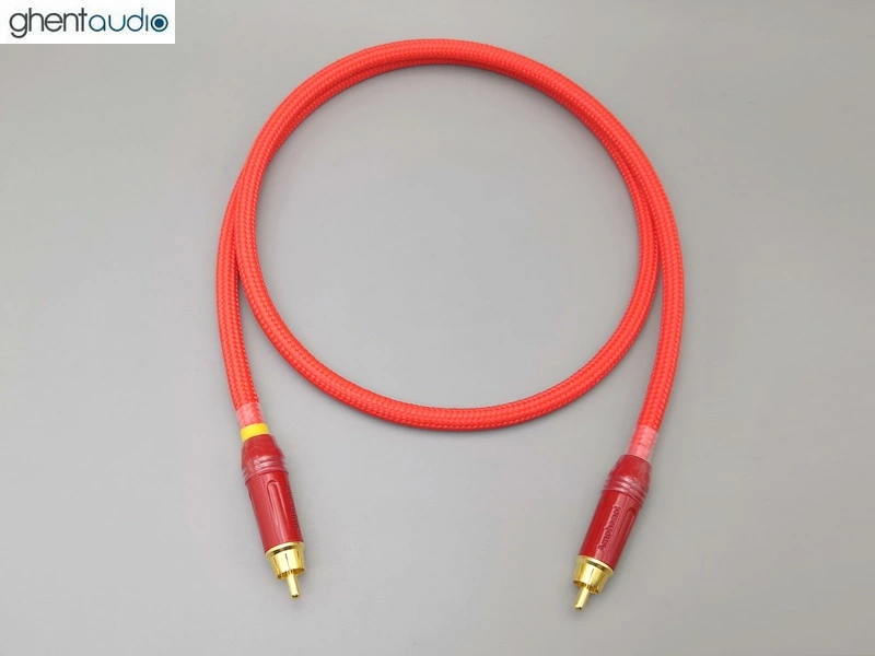 A21 --- Mogami 2534 & Amphenol ACPR colored RCA Cable (1pc)