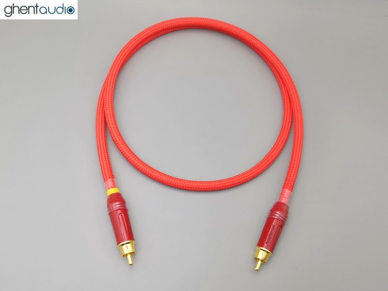 A21 --- Mogami 2534 & Amphenol ACPR colored RCA Cable (1pc)