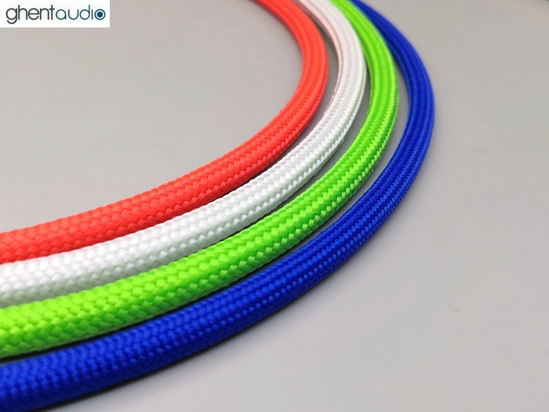 (PPC-DBLU) Dark-Blue PP Cotton Expandable Sleeving (1m)