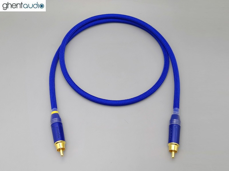 A21 --- Mogami 2534 & Amphenol ACPR colored RCA Cable (1pc)