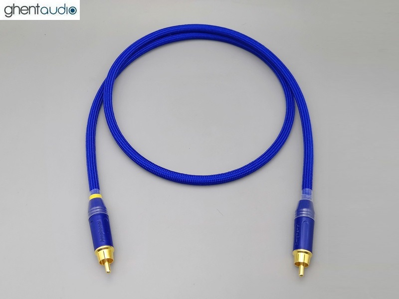 A21 --- Mogami 2534 & Amphenol ACPR colored RCA Cable (1pc)