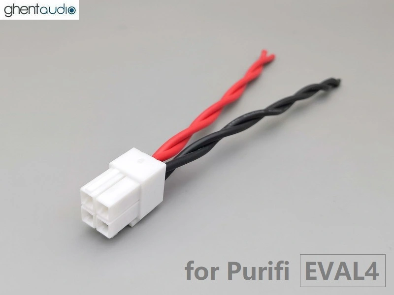 Spk-19 Speaker harness for Purifi EVAL4 (Silicone 14AWG)