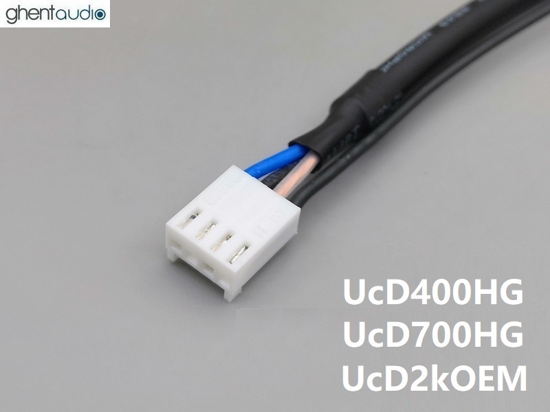 Sig-18 UcD Signal harness for Hypex UcD400HG UcD700HG UcD2kOEM (Mogami W2549)