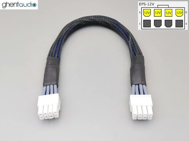 (PC11-ACS) 8P---8P CPU/EPS Power Cable (Mundorf ACS1150)