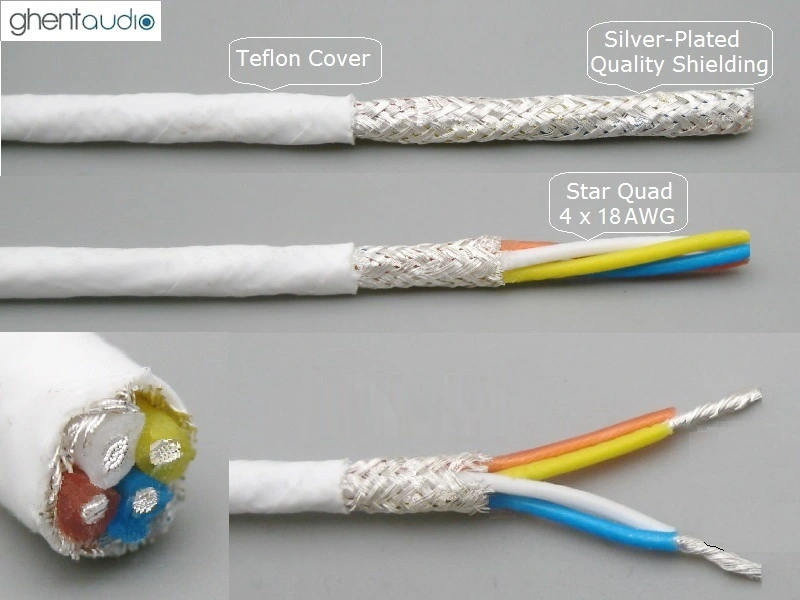GD-01---Silver-plated Star Quad Ground cable