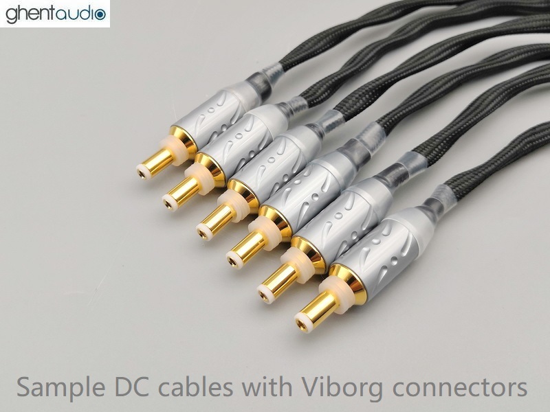 Viborg DC21G (5.5/2.1mm) Male Gold-plated Connector