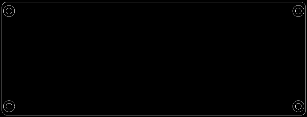 (AR-Blank) Blank Rear-plate for A series