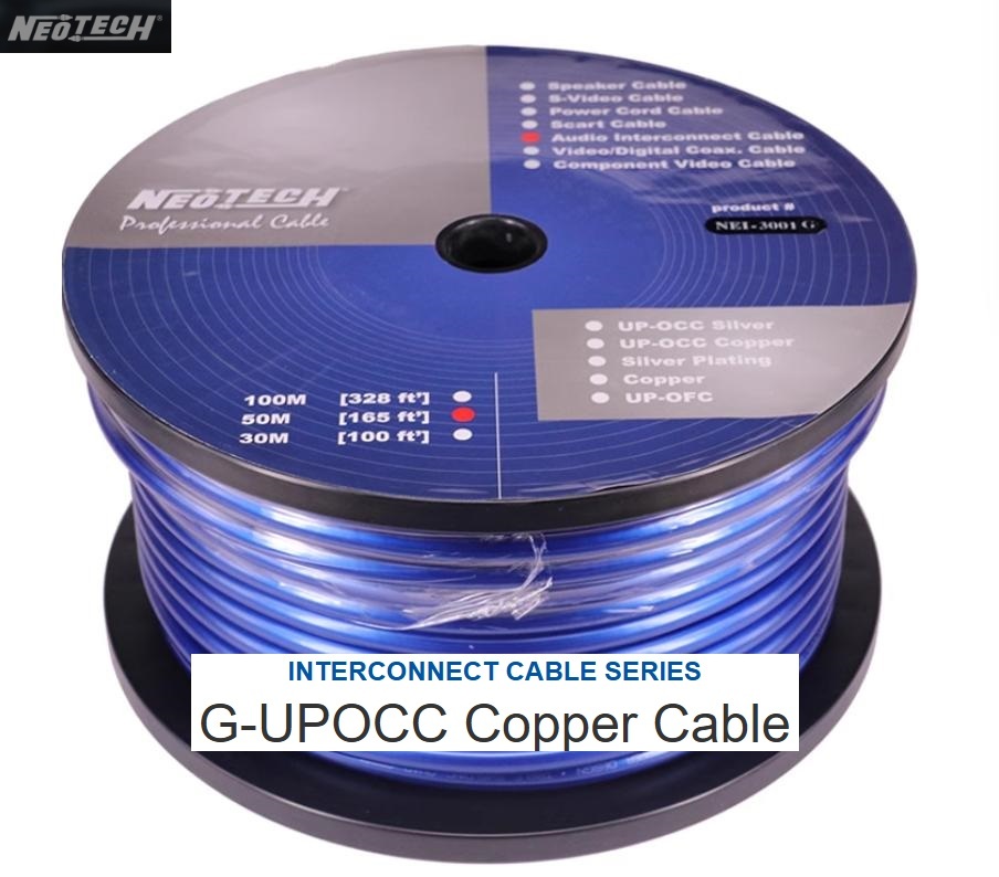 Neotech NEI-3001G: Graphene G-UPOCC Copper Interconnect Cable (1m)