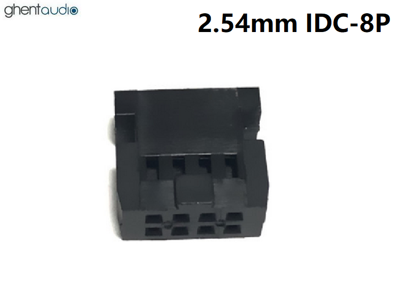 GIDC-8P: IDC 2.54mm Dual-row 2x4P Housing