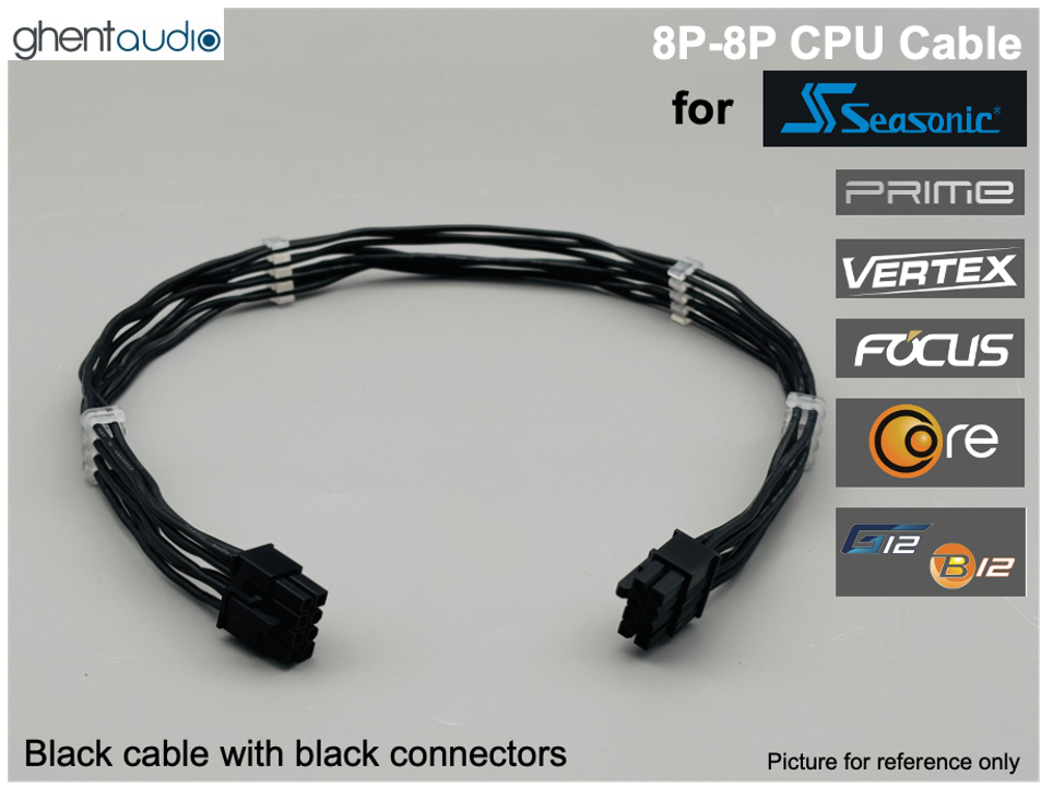 CPU 8 Pin Modular Cable for Seasonic