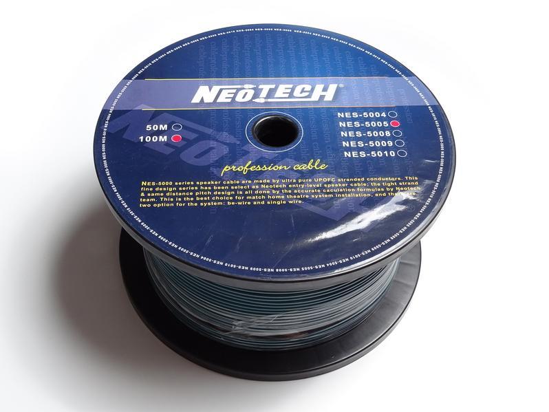 Neotech UP-OFC NES-5005 Speaker Cable 2 x 13AWG (1m)