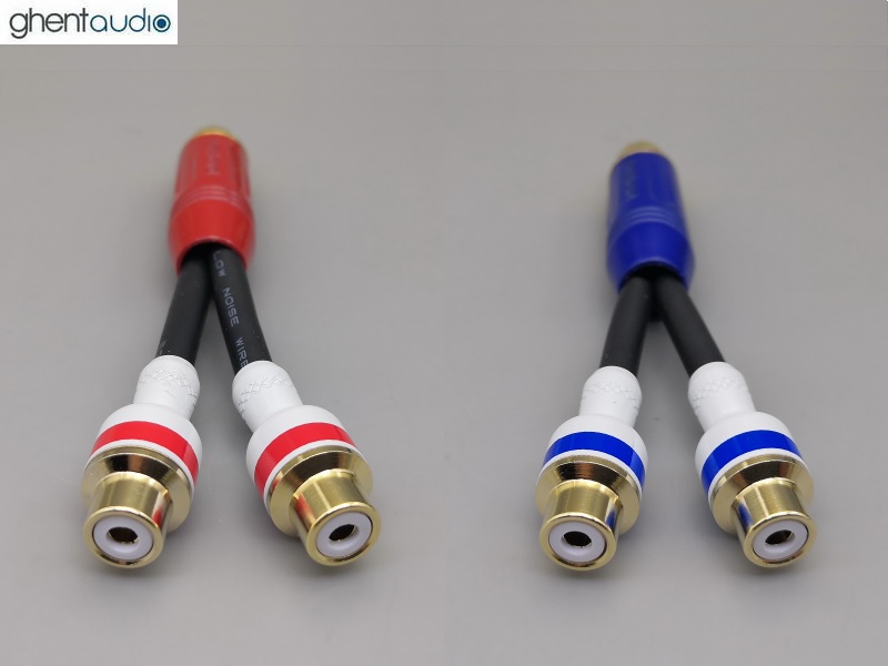 A19 --- Mogami W2522 RCA (Male to 2 x Female) Y-Cable