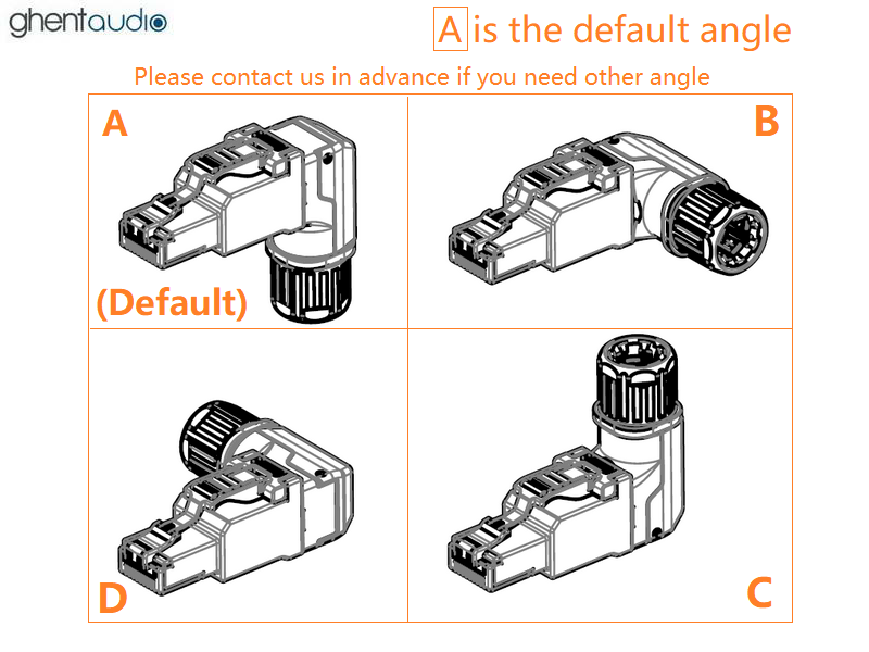 ET11(C) Belden 1303E CAT6a Ethernet Cable (Dual Right-Angle)