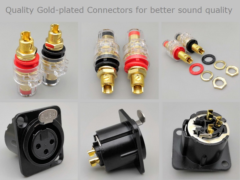 (B235a-S3) DIY Stereo Case-kit for ICEpower 300AS1+300A1
