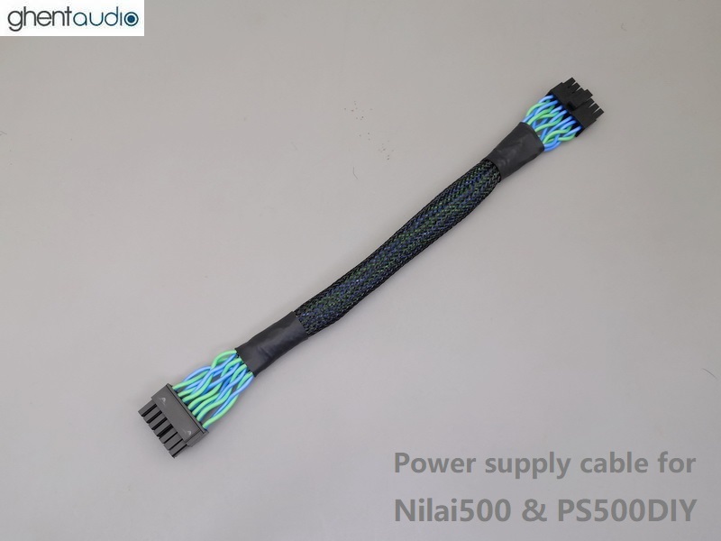 Psc-28 Power Supply Cable for Nilai500 & PS500DIY (Silver-plated 18AWG)