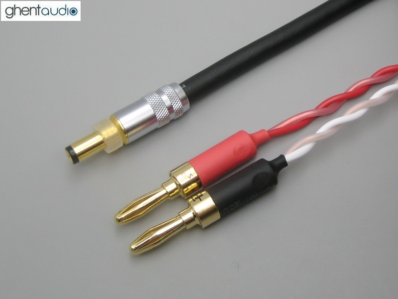 DC27 --- Canare 4S6 Star Quad DC cable (PSU to 4mm Banana)