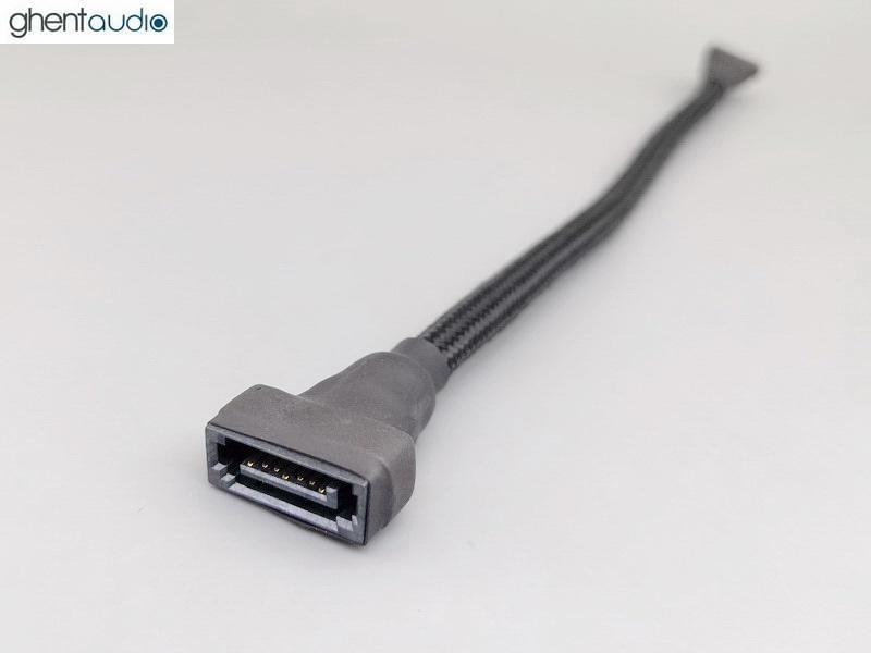 (PC403) SATA 7P Female to Male Extension Hifi Data Cable