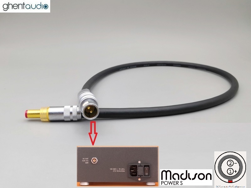 DC63 --- Canare 4S6 DC cable for Madison Power S
