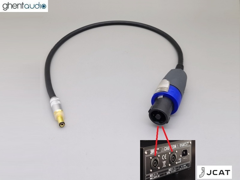 DC64 --- Canare 4S6 DC cable for JCAT Initio3 / Optimo 3 DUO / Ultimo