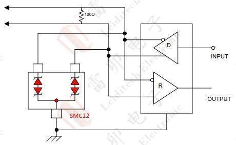 20.1 schéma de protection électrostatique RS232