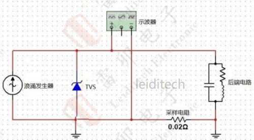 3.1 3.7 V lithium battery static surge protection scheme