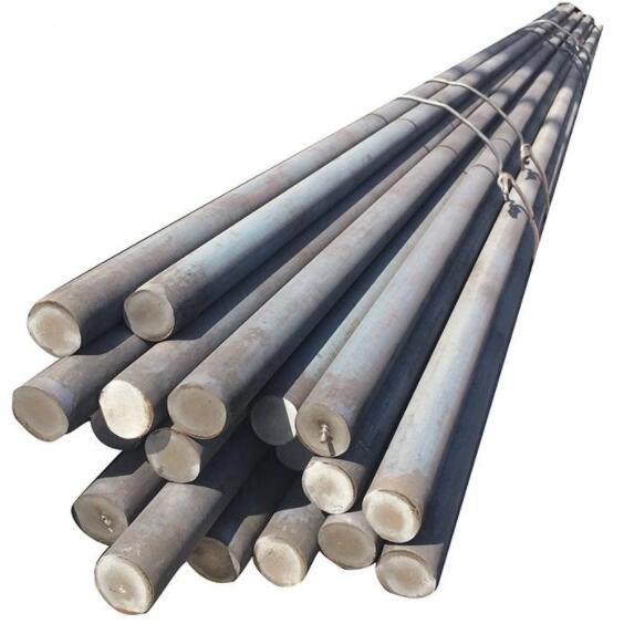 Application of round steel in heating station
