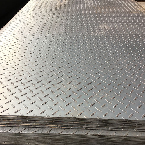 Analyzing the types of patterns on patterned steel plates