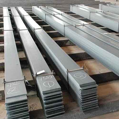 What are the main uses of hot-rolled flat steel?